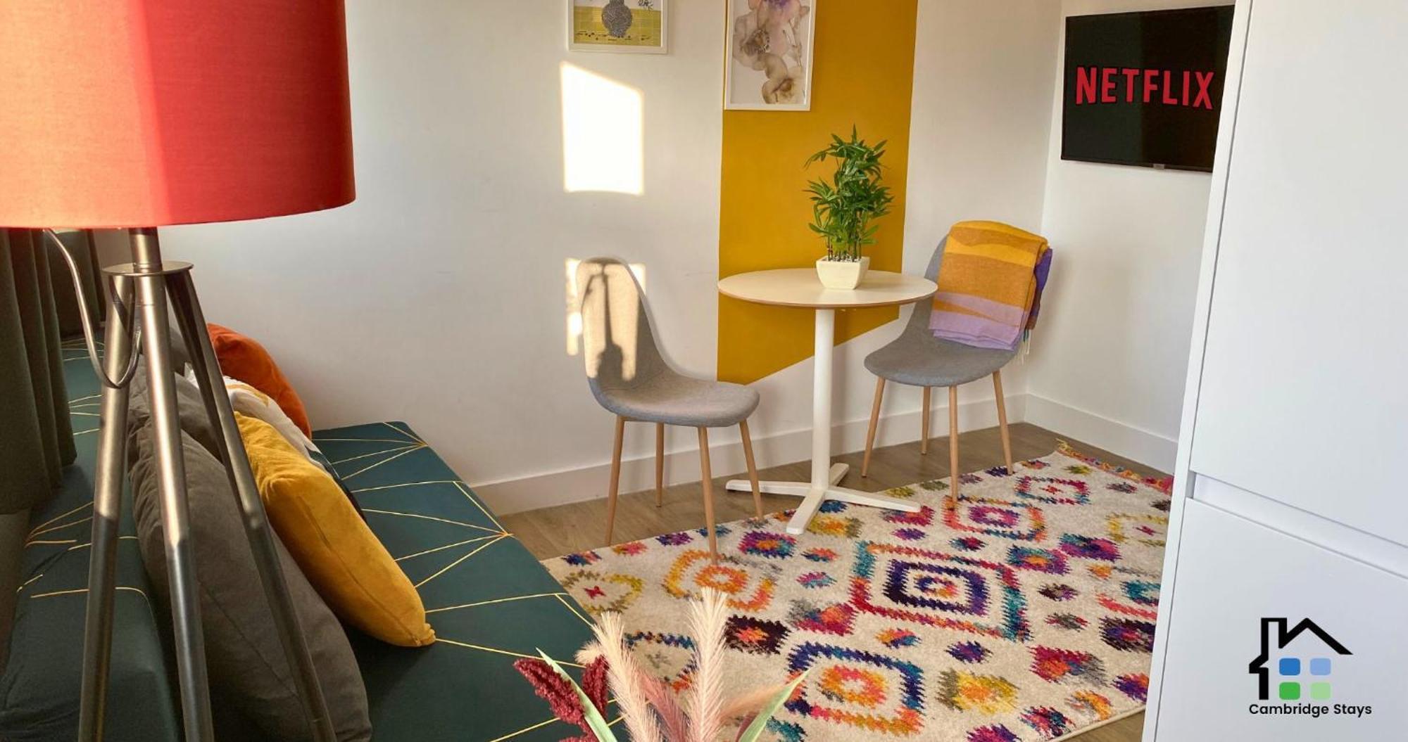 Cambridge Stays Central Apart Hotel 1Br Flats-Easy Walk To City Centre-Parking Екстериор снимка