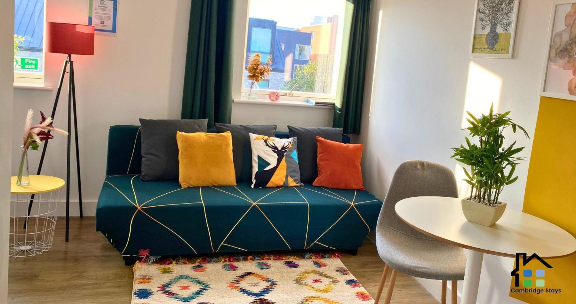 Cambridge Stays Central Apart Hotel 1Br Flats-Easy Walk To City Centre-Parking Екстериор снимка