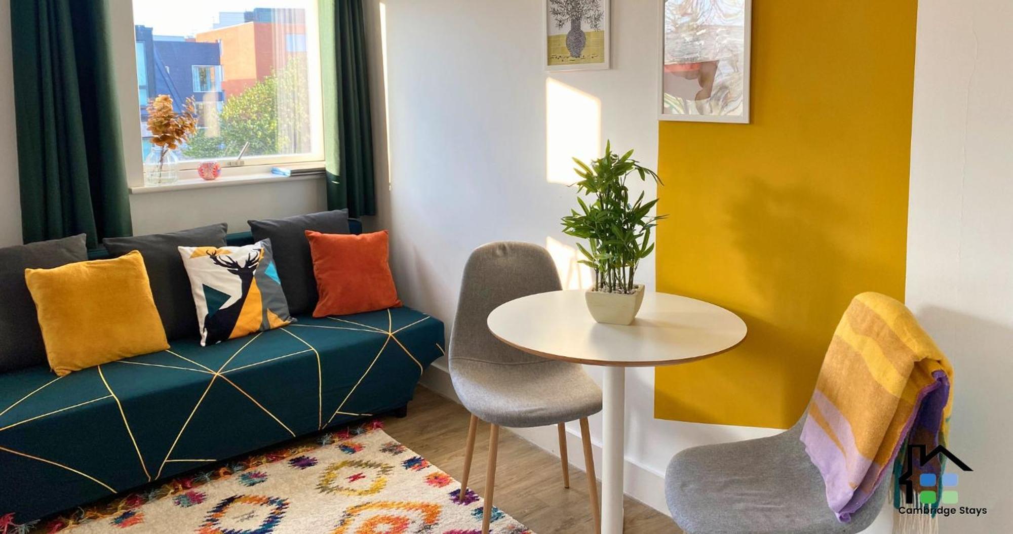 Cambridge Stays Central Apart Hotel 1Br Flats-Easy Walk To City Centre-Parking Екстериор снимка