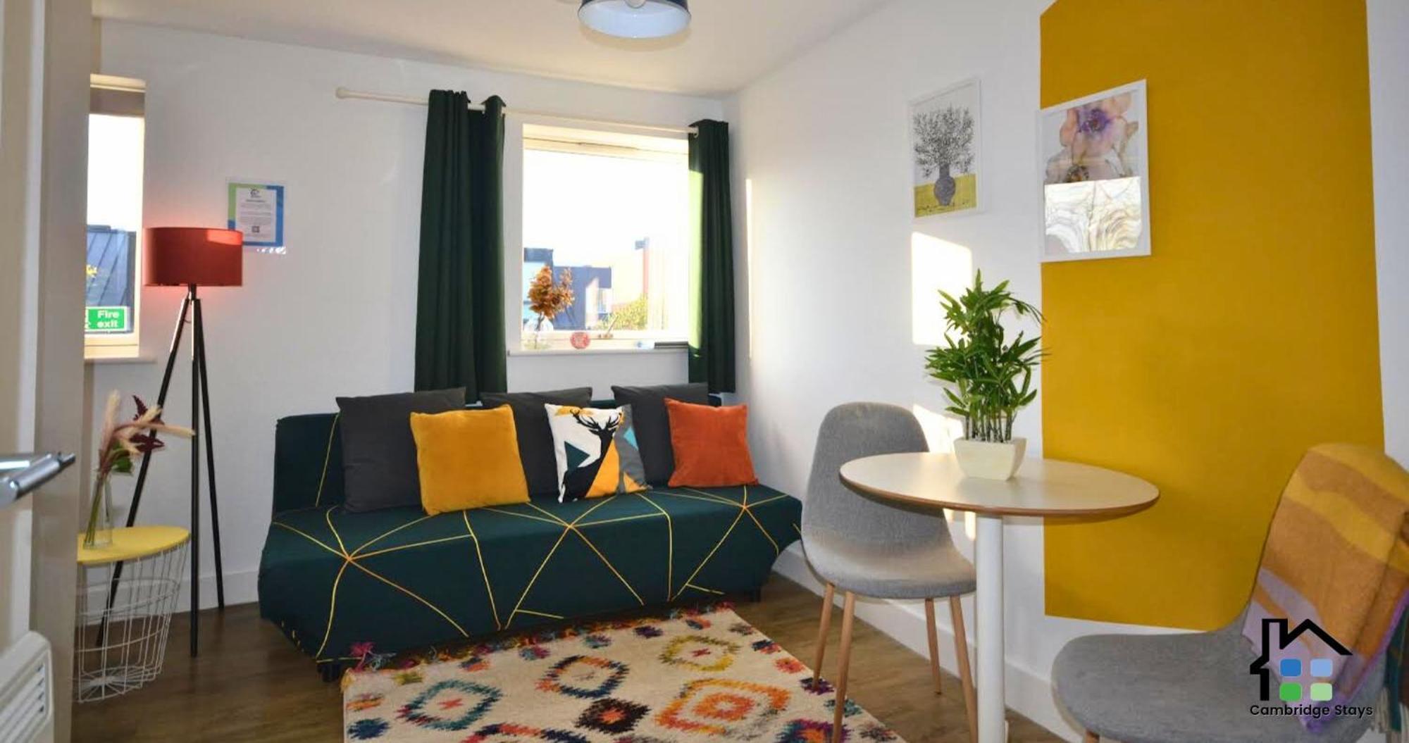 Cambridge Stays Central Apart Hotel 1Br Flats-Easy Walk To City Centre-Parking Екстериор снимка