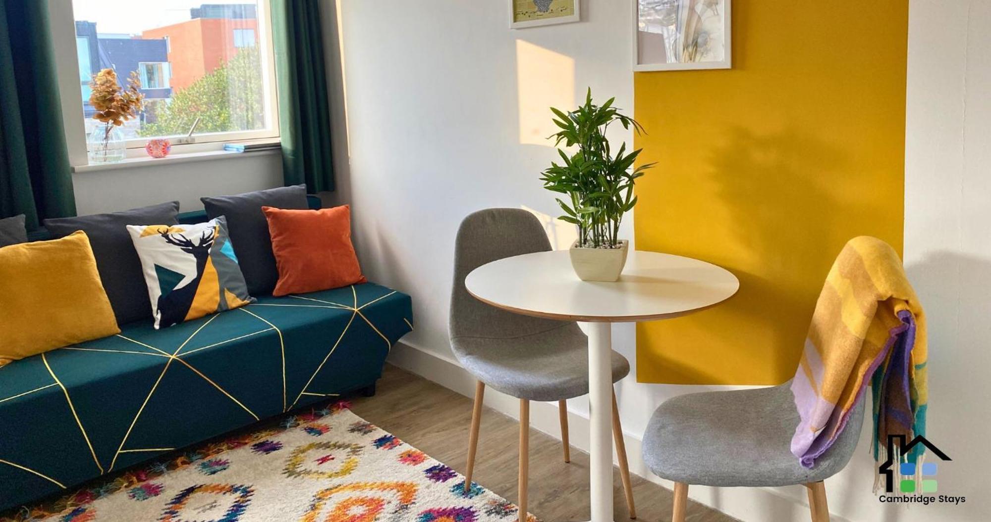 Cambridge Stays Central Apart Hotel 1Br Flats-Easy Walk To City Centre-Parking Екстериор снимка